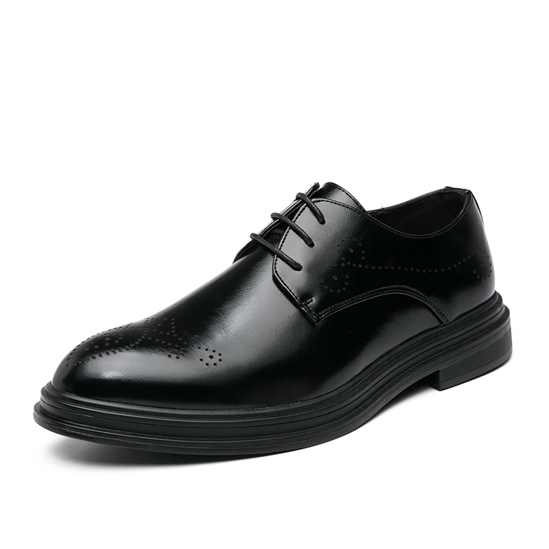 Men's Oxford Shoes Business Real Cow Leather Classic Luxury Black Lace Up Pointy Italian Style Party Wedding Dress Shoes for Men
Men's Oxford Shoes Business Real Cow Leather Classic Luxury Black Lace Up Pointy Italian Style Party Wedding Dress Shoes for Men