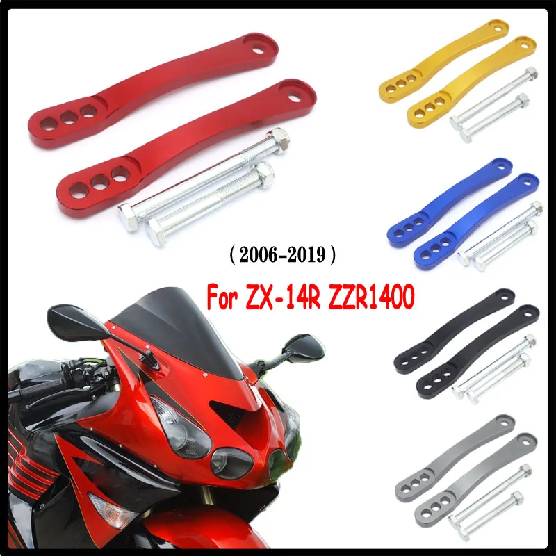 For KAWASAKI ZX-14 ZX-14R ZZR1400 2006-2019 ZX14R Motorcycle Accessories Rear Suspension Drop Link Kits Lowering Links Kit
For KAWASAKI ZX-14 ZX-14R ZZR1400 2006-2019 ZX14R Motorcycle Accessories Rear Suspension Drop Link Kits Lowering Links Kit