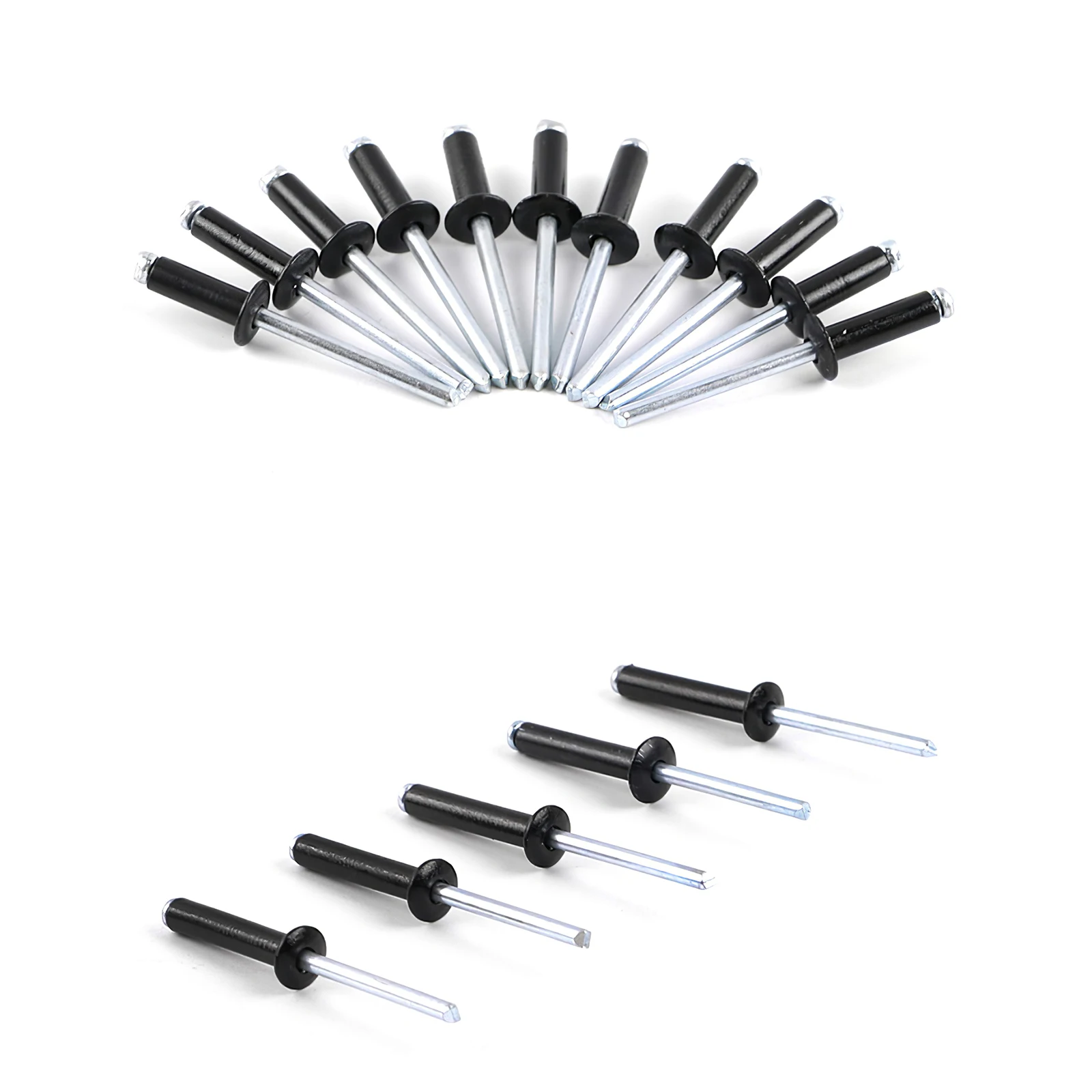 200Pcs Aluminium Blind Rivets Nail Decoration Rivets For Furniture Assortment Kit Manufacturing Consumption Blind Rivets Set
200Pcs Aluminium Blind Rivets Nail Decoration Rivets For Furniture Assortment Kit Manufacturing Consumption Blind Rivets Set