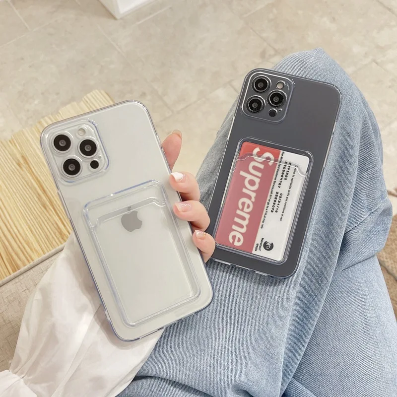 2021 NEW Simple Transparent Card Case Suitable for IPhone 12 11 X XS 8 8P 7 7P Mini Pro Max SE Plus Silicone Woman Cases Ultra
2021 NEW Simple Transparent Card Case Suitable for IPhone 12 11 X XS 8 8P 7 7P Mini Pro Max SE Plus Silicone Woman Cases Ultra