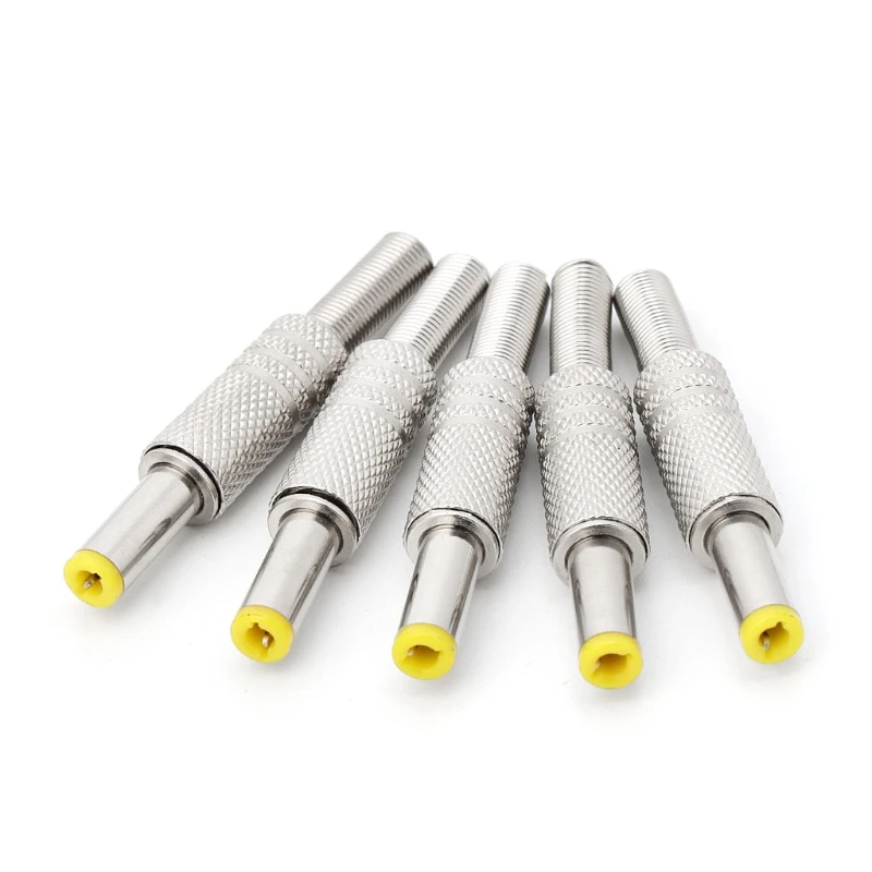 5 Pcs 5.5x2.5mm DC Power Jack Male Plug Metal Connector Adapter With Yellow Head A0NB
5 Pcs 5.5x2.5mm DC Power Jack Male Plug Metal Connector Adapter With Yellow Head A0NB