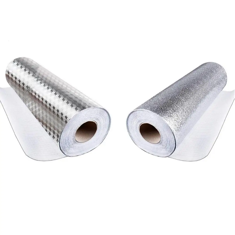 Kitchen Wall Stove Aluminum Foil Wallpaper Waterproof Oil-Proof Anti-fouling High-temperature Stickers Self-adhesive Wallpaper
Kitchen Wall Stove Aluminum Foil Wallpaper Waterproof Oil-Proof Anti-fouling High-temperature Stickers Self-adhesive Wallpaper