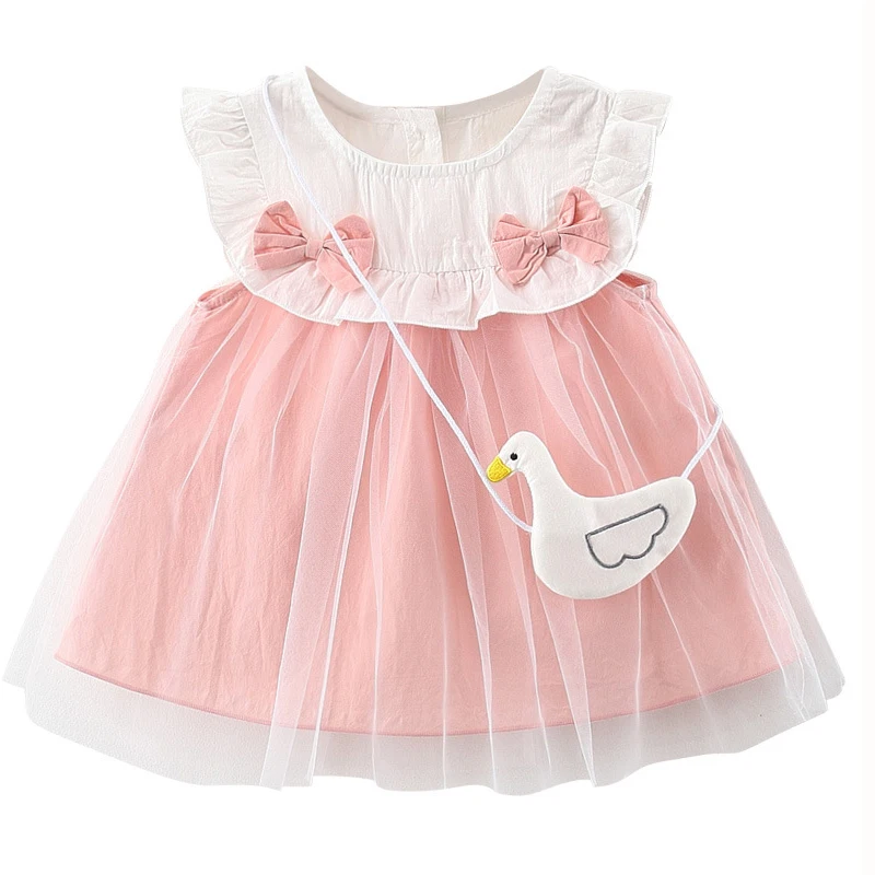 2021 Summer Infant Baby Girl Dress Clothes Sleeveless Dress Bow Net Princess Skirt Casual Toddler Dresses for Girls Clothing
2021 Summer Infant Baby Girl Dress Clothes Sleeveless Dress Bow Net Princess Skirt Casual Toddler Dresses for Girls Clothing