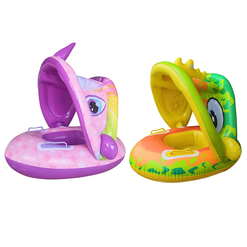 Portable Infant Inflatable Circle Baby Kids Swimming Ring Children Funny Circles Kids Pool Accessories with Sunshade Shield
Portable Infant Inflatable Circle Baby Kids Swimming Ring Children Funny Circles Kids Pool Accessories with Sunshade Shield