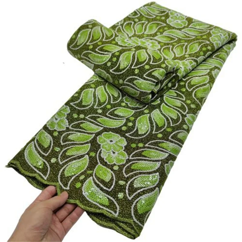 Зеленая африканская Тюлевая кружевная ткань с блестками и вышивкой, Сетчатое кружево, Африканское французское кружево высокого качества с ...
Зеленая африканская Тюлевая кружевная ткань с блестками и вышивкой, Сетчатое кружево, Африканское французское кружево высокого качества с ...