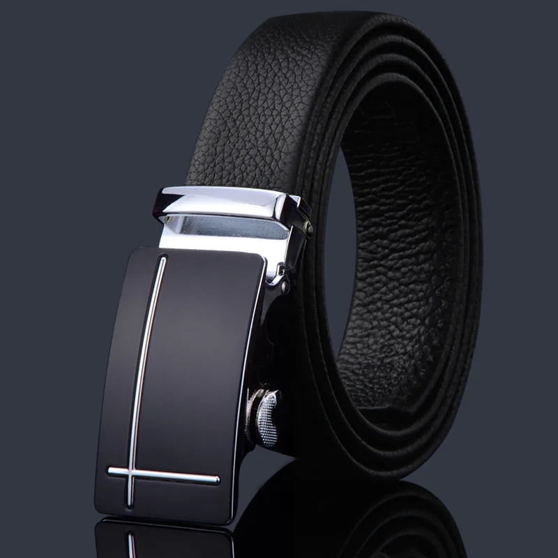 Men's Belt Leather Automatic Buckle Top Layer Cowhide Belt Car Type Leisure Business Youth Belts Gothic Belt
Men's Belt Leather Automatic Buckle Top Layer Cowhide Belt Car Type Leisure Business Youth Belts Gothic Belt