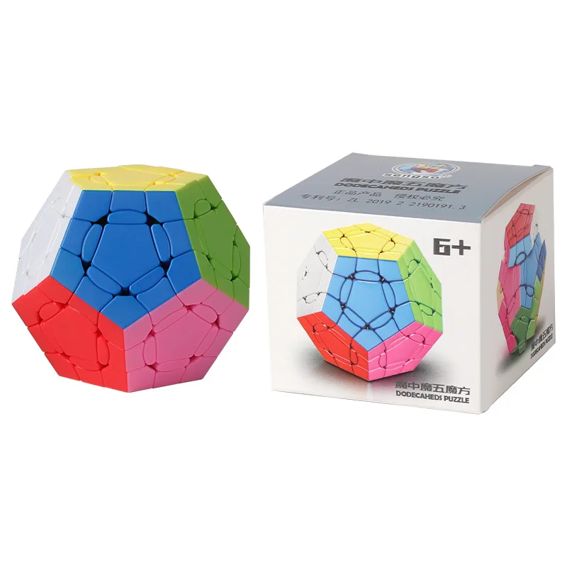 Shengshou Super Megaminxed 3x3x3 магический куб Dodecahedron скоростные Кубики-пазлы без наклеек Twisty