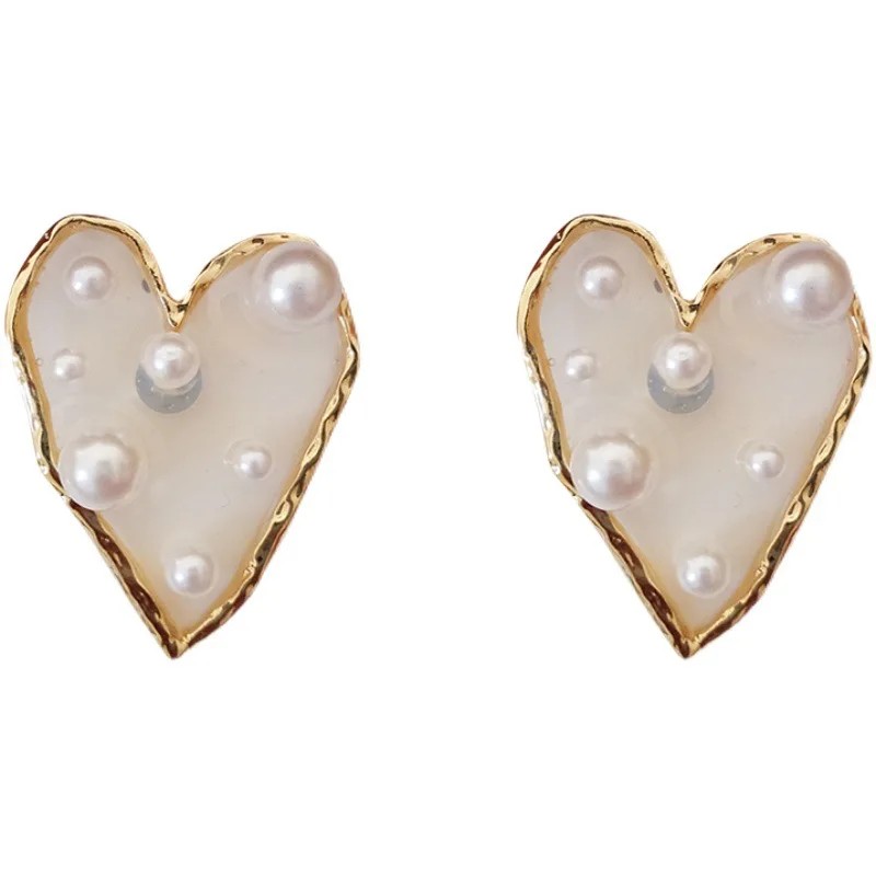 CH-811 Personalized Fashion Atmosphere Exaggerated Love Stud Earrings Pearl Resin Earrings Net Red Trendy Earrings
CH-811 Personalized Fashion Atmosphere Exaggerated Love Stud Earrings Pearl Resin Earrings Net Red Trendy Earrings