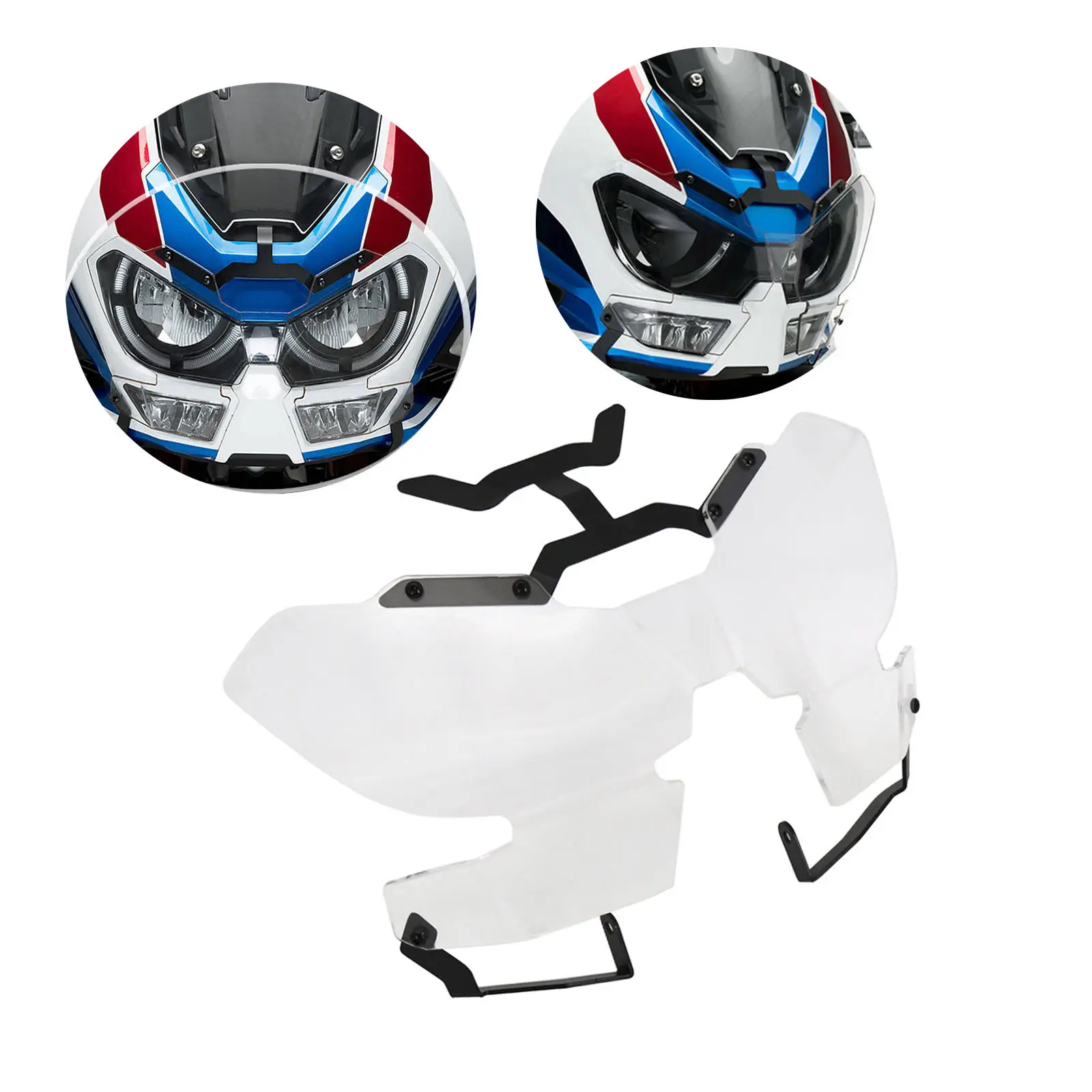 Headlight Guard Head Light Acrylic Off Road Fit for Honda Africa Twin CRF1100L CRF 1100 L Adventure Sports 2020-2021
Headlight Guard Head Light Acrylic Off Road Fit for Honda Africa Twin CRF1100L CRF 1100 L Adventure Sports 2020-2021