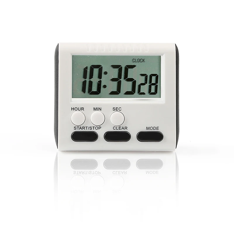 Multifunction Kitchen Timer Food Cook Countdown Alarm Clock LCD Digital with Stand Home Cooking Practical Supplies
Multifunction Kitchen Timer Food Cook Countdown Alarm Clock LCD Digital with Stand Home Cooking Practical Supplies