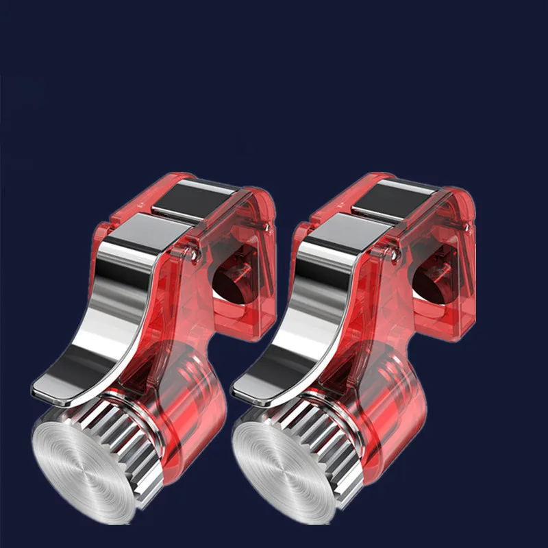 2PCS Mobile Phone Game Fire Button Smart Phone Metal Game Trigger L1 R1 Shooter for Iphone
2PCS Mobile Phone Game Fire Button Smart Phone Metal Game Trigger L1 R1 Shooter for Iphone