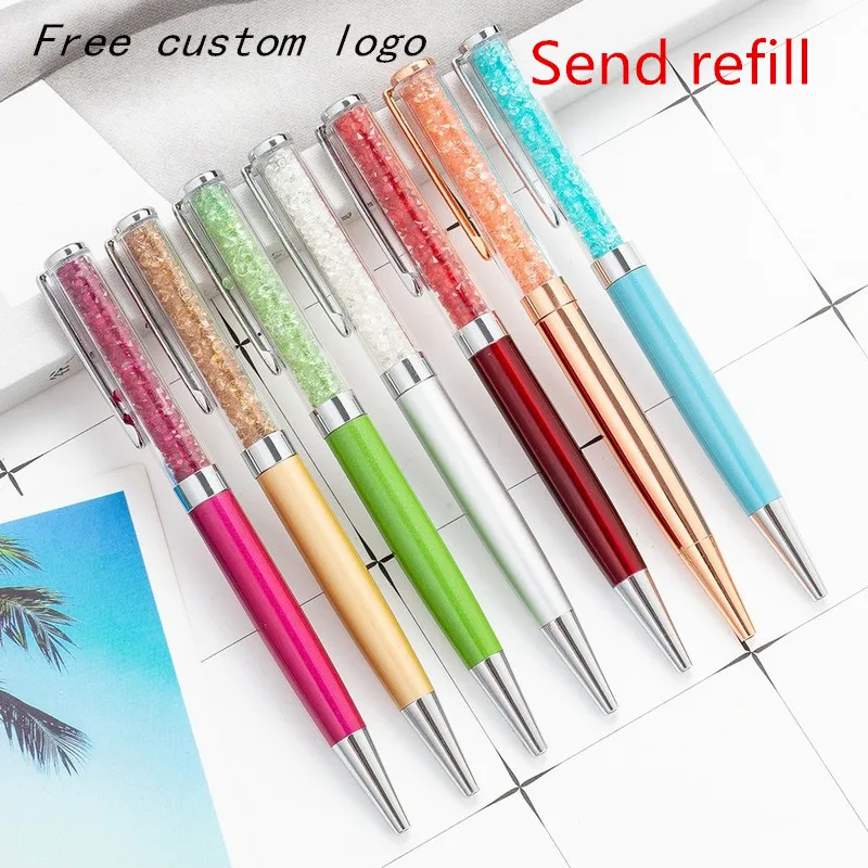 Wholesale metal pen capacitive touch screen pen crystal diamond ballpoint pen office stationery pen printing LOGO advertising
Wholesale metal pen capacitive touch screen pen crystal diamond ballpoint pen office stationery pen printing LOGO advertising
