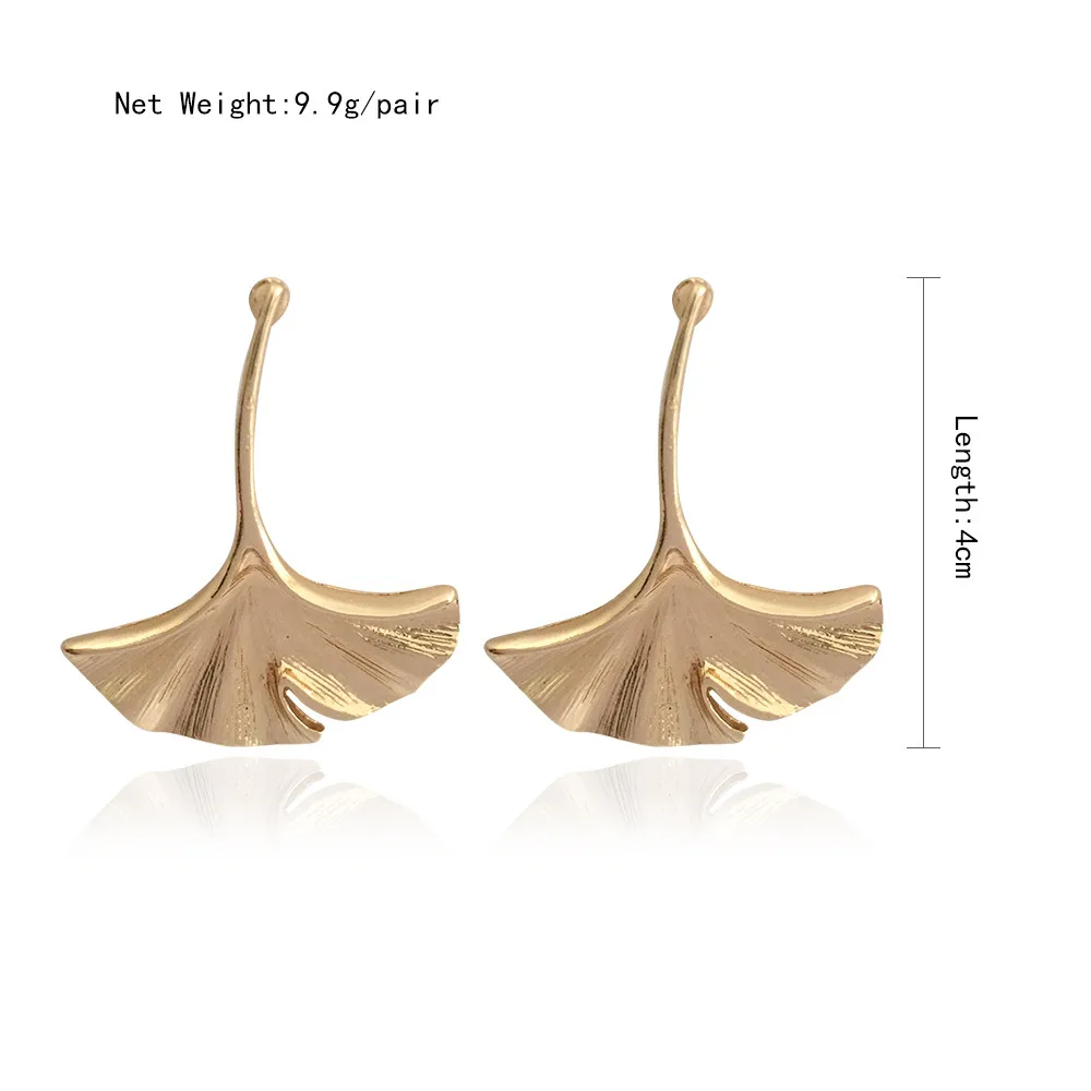 Casual Gingko Leaf in Gold Color Stud Earrings For Women Girl Lady Gift Natural Plant Theme Classic Sensitive Decoration Jewelry
Casual Gingko Leaf in Gold Color Stud Earrings For Women Girl Lady Gift Natural Plant Theme Classic Sensitive Decoration Jewelry