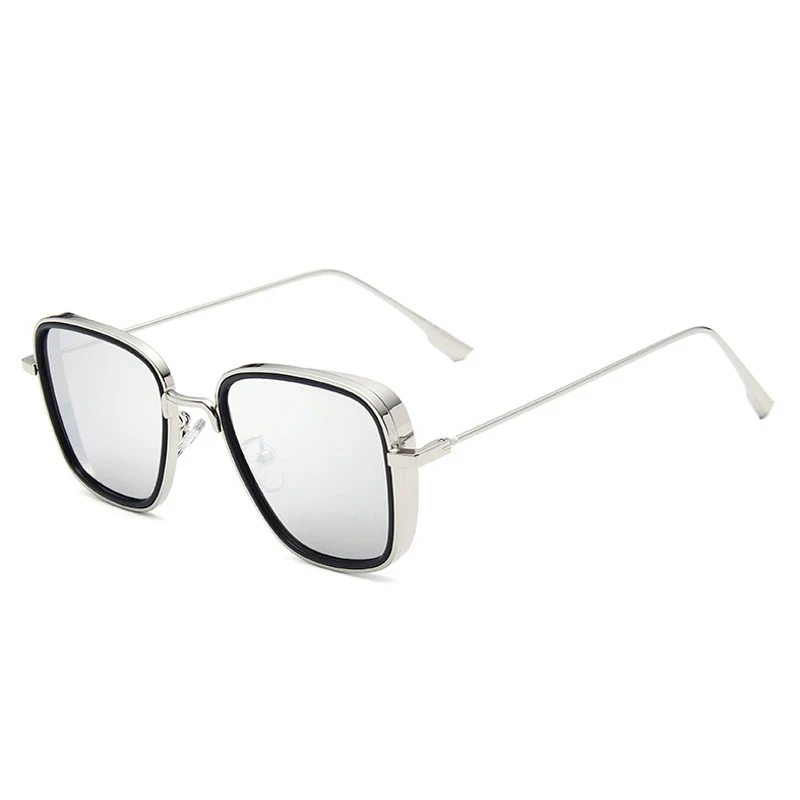 SO&EI Retro Steampunk Men Sunglasses Brand Designer Fashion Square Metal Mirror Lens Eyewear Women Sun Glasses Shades UV400
SO&EI Retro Steampunk Men Sunglasses Brand Designer Fashion Square Metal Mirror Lens Eyewear Women Sun Glasses Shades UV400