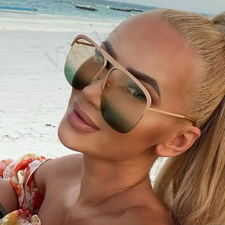 WOENFEL 2021 New Fashion Luxury Sunglasses Vintage Sun Glasses Gradient Color Ink Big Frame Sunglasses For Women/Men Eyewear
WOENFEL 2021 New Fashion Luxury Sunglasses Vintage Sun Glasses Gradient Color Ink Big Frame Sunglasses For Women/Men Eyewear
