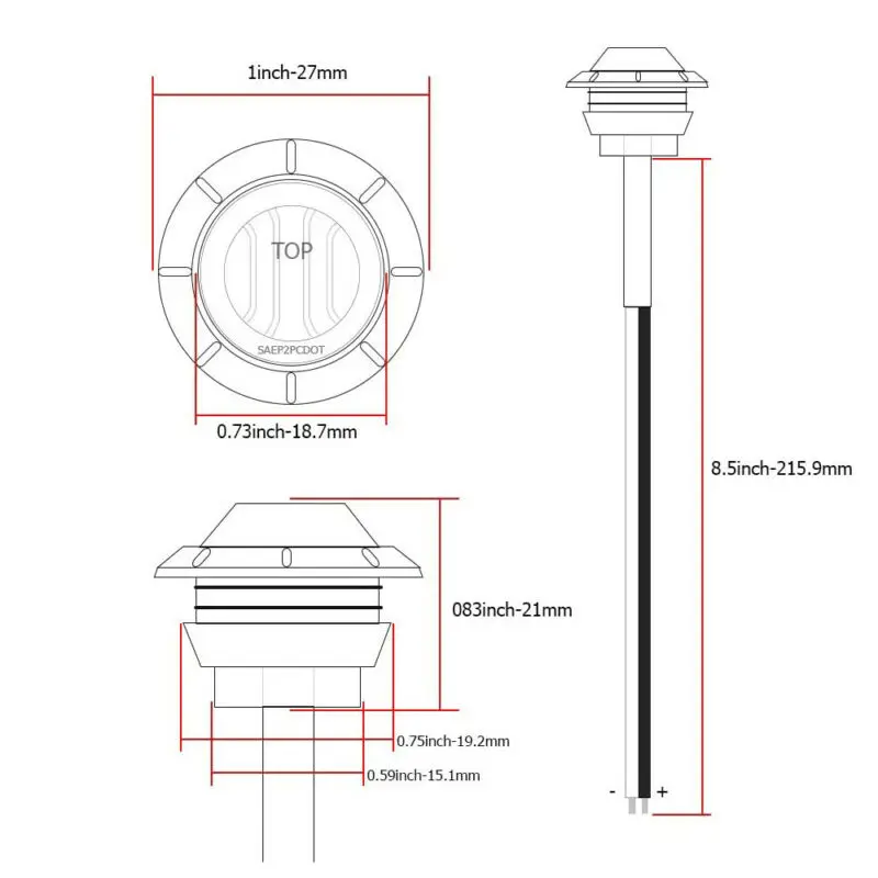 White Side Marker Light 6000K Dustproof For Car Truck Trailer RV Waterproof 20pcs
White Side Marker Light 6000K Dustproof For Car Truck Trailer RV Waterproof 20pcs