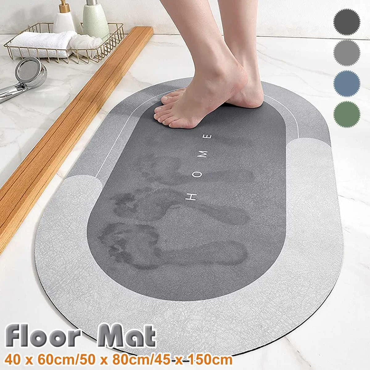 Супервпитывающий коврик для ванной, Быстросохнущий коврик для ванной, нескользящий коврик для входной двери, напольные коврики из кожи нап...
Супервпитывающий коврик для ванной, Быстросохнущий коврик для ванной, нескользящий коврик для входной двери, напольные коврики из кожи нап...