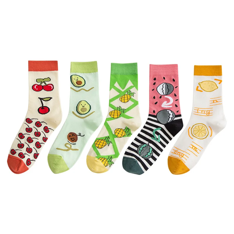 Lovers' Cotton Socks Happy Funny Travis Scott Skate Crew Men's Socks with Avocado Lemon Watermelon Fruit Printing Large Size
Lovers' Cotton Socks Happy Funny Travis Scott Skate Crew Men's Socks with Avocado Lemon Watermelon Fruit Printing Large Size
