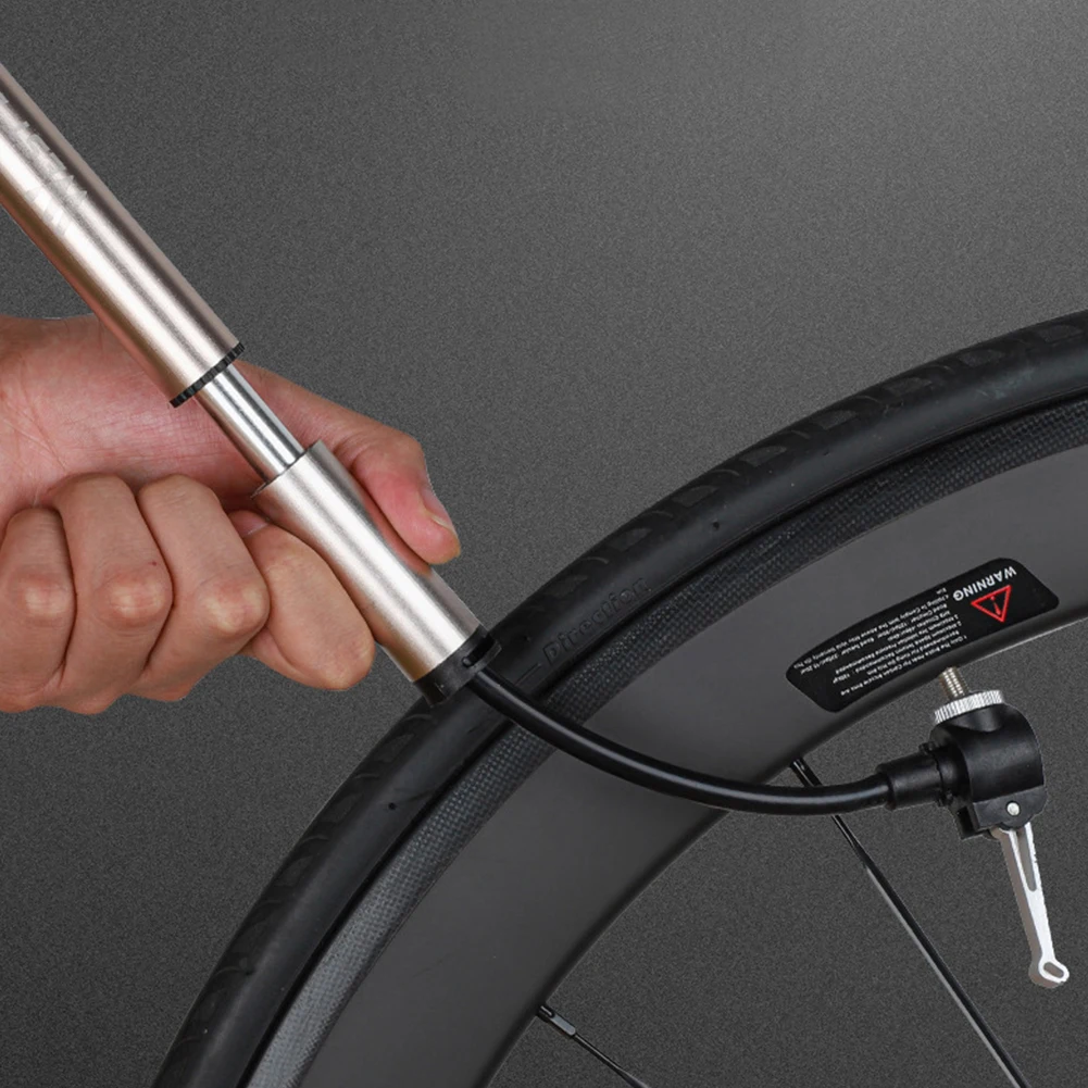 Bicycle 120psi Waterproof Mini Pump Kit Bicycle Accessories Daily Waterproof Bike Pump for American Presta Valve
Bicycle 120psi Waterproof Mini Pump Kit Bicycle Accessories Daily Waterproof Bike Pump for American Presta Valve