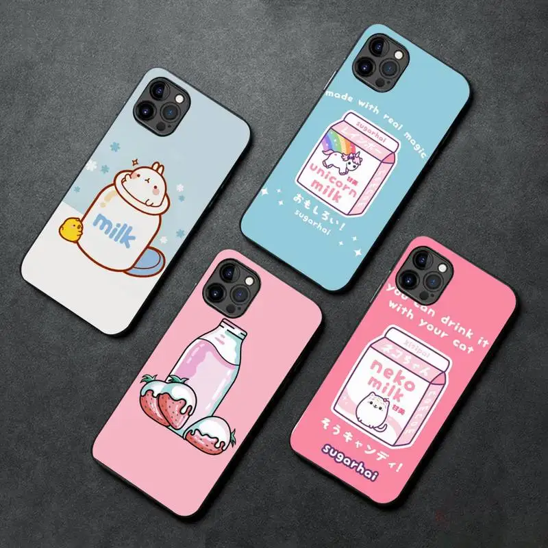 Kawaii Japanese Strawberry Milk Drink Bottle Phone Case For IPhone SE2 11 12 13 Pro XS MAX XS XR 8 7 6 Plus Case
Kawaii Japanese Strawberry Milk Drink Bottle Phone Case For IPhone SE2 11 12 13 Pro XS MAX XS XR 8 7 6 Plus Case