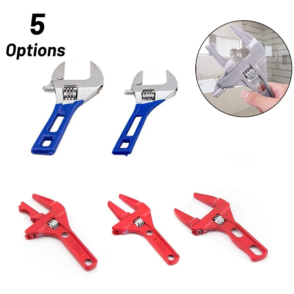 Universal Bathroom Wrench Spanner Adjustable Home Large Opening Mini New 
Universal Bathroom Wrench Spanner Adjustable Home Large Opening Mini New