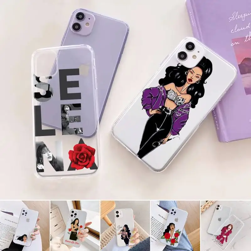 Selena quintanilla Rainha Latina Phone Case Transparent for iPhone 11 12 6 7 8 Pro X XS Max XR Plus Soft TPU Clear mobile bags
Selena quintanilla Rainha Latina Phone Case Transparent for iPhone 11 12 6 7 8 Pro X XS Max XR Plus Soft TPU Clear mobile bags