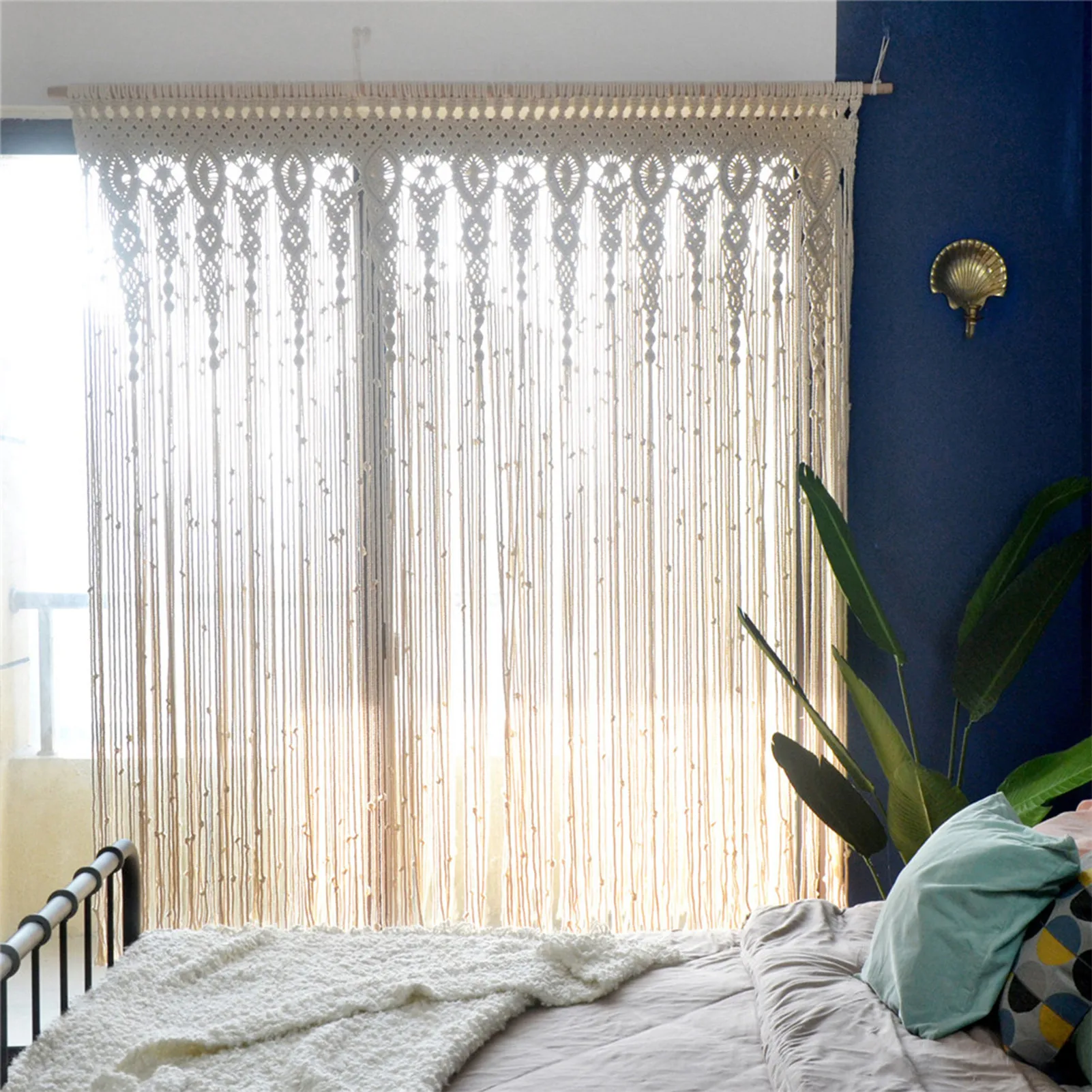 Wall Hanging Curtain Boho Door Window Hanging Curtain Woven Tapestry Wall Decor Home Ornament for Apartment Bedroom Living Room
Wall Hanging Curtain Boho Door Window Hanging Curtain Woven Tapestry Wall Decor Home Ornament for Apartment Bedroom Living Room