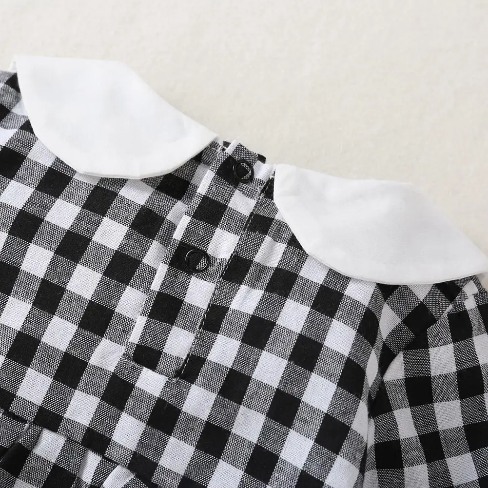 2pcs Baby Girls Clothes Set Hot Selling Comfortable Exquisite Bowknot Headband Long Sleeve Plaid Lotus Collar Lace Romper
2pcs Baby Girls Clothes Set Hot Selling Comfortable Exquisite Bowknot Headband Long Sleeve Plaid Lotus Collar Lace Romper