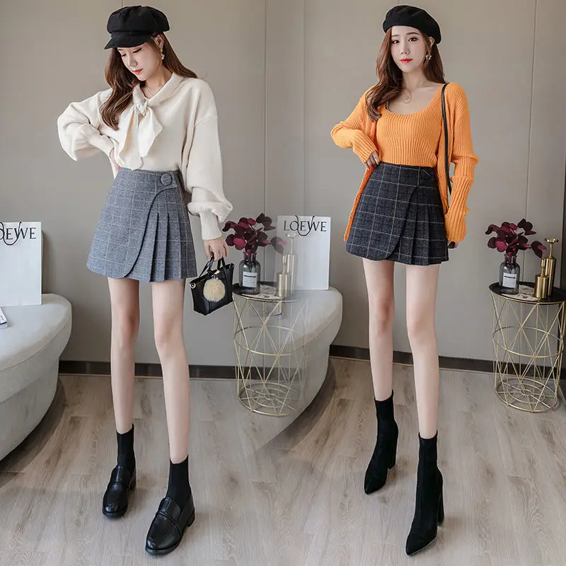 Women spring shorts 2021 new arrival High Waist Pleated skirt girls female Wide Leg short pants
Women spring shorts 2021 new arrival High Waist Pleated skirt girls female Wide Leg short pants