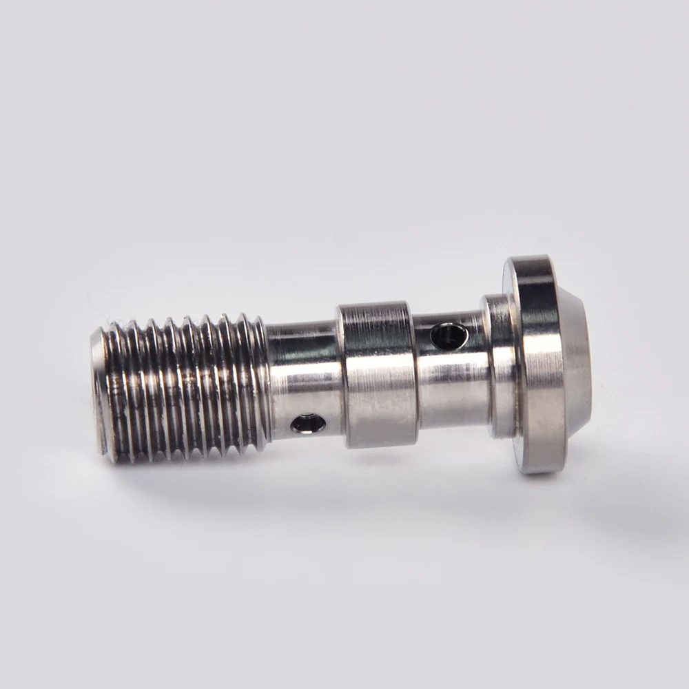 Titanium Alloy Bolt Dual Hole T40 Flange Head M10X1.25 29mm Length 1PC Titanium Alloy T40 Flange Head Bolt
Titanium Alloy Bolt Dual Hole T40 Flange Head M10X1.25 29mm Length 1PC Titanium Alloy T40 Flange Head Bolt