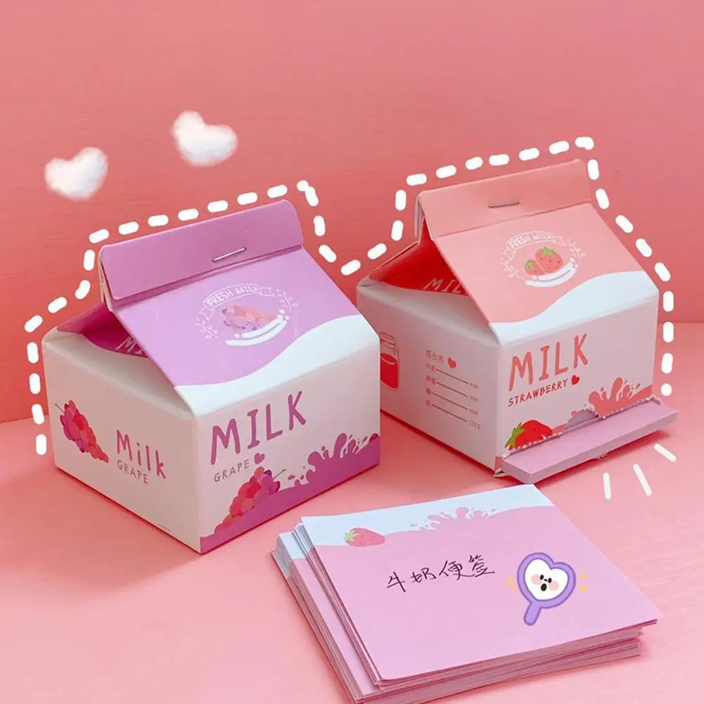Strawberry Milk Box Extraction Creative Note Paper Girl Heart Pink Convenient Sticker Stationery Note Book Student Stationery
Strawberry Milk Box Extraction Creative Note Paper Girl Heart Pink Convenient Sticker Stationery Note Book Student Stationery