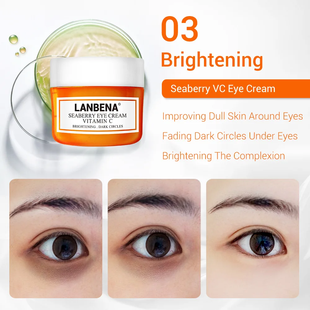 Seaberry Eye Cream 20g Grape Seed Eye Cream 20g Hyaluronic Acid Eye Cream 20g Repair wrinkles Moisturizing Anti-Aging Remover
Seaberry Eye Cream 20g Grape Seed Eye Cream 20g Hyaluronic Acid Eye Cream 20g Repair wrinkles Moisturizing Anti-Aging Remover