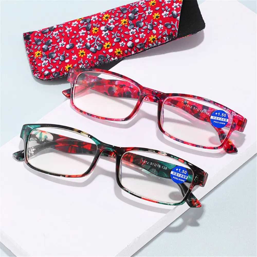 Women Men Anti Blue-ray Reading Glasses with Bag Fashion PC Frame Presbyopia Eyeglasses Far Sight Eyewear Vision Care Eyewear
Women Men Anti Blue-ray Reading Glasses with Bag Fashion PC Frame Presbyopia Eyeglasses Far Sight Eyewear Vision Care Eyewear