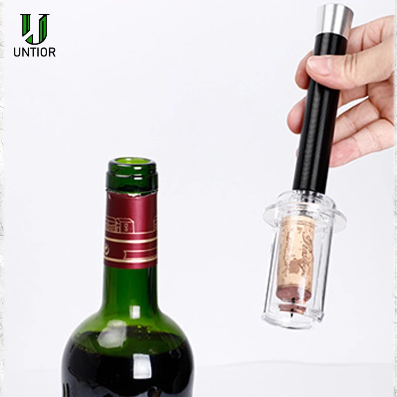 UNTIOR Air Pressure Bottle Opener Red Wine Bottle Stopper Remover Aluminum Alloy Steel Pin Air Pump Pressure Bottle Opener Tool
UNTIOR Air Pressure Bottle Opener Red Wine Bottle Stopper Remover Aluminum Alloy Steel Pin Air Pump Pressure Bottle Opener Tool