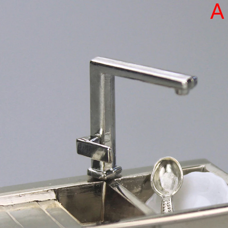 1:12 Dollhouse Miniature Bath Faucet Simulation Water Tap Model Furniture Toys For Dollhouse Decals New
1:12 Dollhouse Miniature Bath Faucet Simulation Water Tap Model Furniture Toys For Dollhouse Decals New