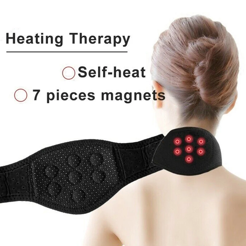 Neck Protecter Pain Relief Belt Warming Neck Brace Magnetic Therapy Cervical Vertebra Self Heating Neck Warmer Support Strap A7
Neck Protecter Pain Relief Belt Warming Neck Brace Magnetic Therapy Cervical Vertebra Self Heating Neck Warmer Support Strap A7