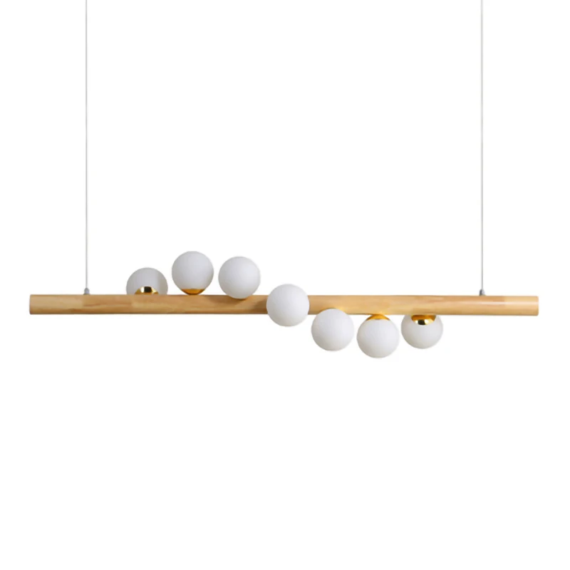 Nordic Home Decor Glass Ball Led Pendant Light Wood Pendant Lamp 5/7 Heads Hanging Lights for Kitchen Dining Room Light Fixture
Nordic Home Decor Glass Ball Led Pendant Light Wood Pendant Lamp 5/7 Heads Hanging Lights for Kitchen Dining Room Light Fixture