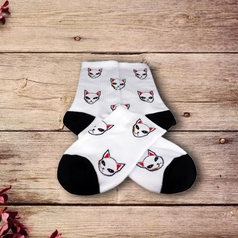 Demon Slayer Anime Sock Mask Socks 
Demon Slayer Anime Sock Mask Socks
