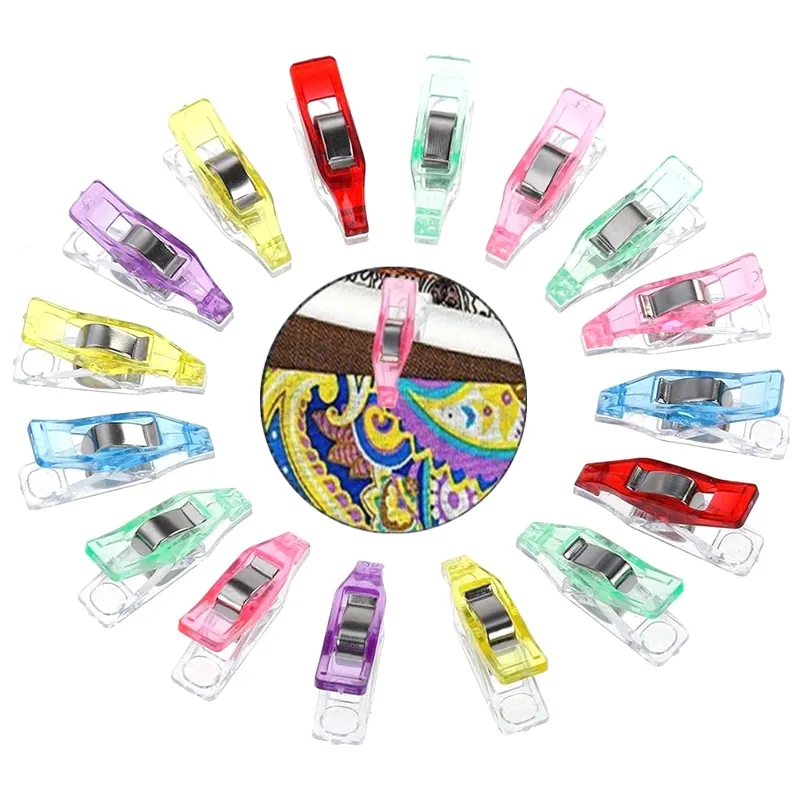 10/20Pcs Sewing Clip Multifunction Mini Multicolor Plastic Fabric Clamps Fabric Patchwork Clothing Quilting Sewing Accessories
10/20Pcs Sewing Clip Multifunction Mini Multicolor Plastic Fabric Clamps Fabric Patchwork Clothing Quilting Sewing Accessories