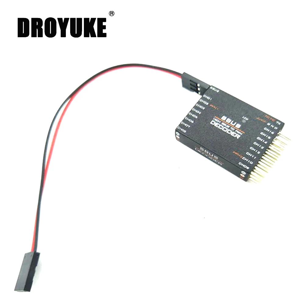 DIY SBUS To PWM/PPM Decoder 16 Channel Converter Receiver Signal Transverter For Futaba Frsky Orange
DIY SBUS To PWM/PPM Decoder 16 Channel Converter Receiver Signal Transverter For Futaba Frsky Orange
