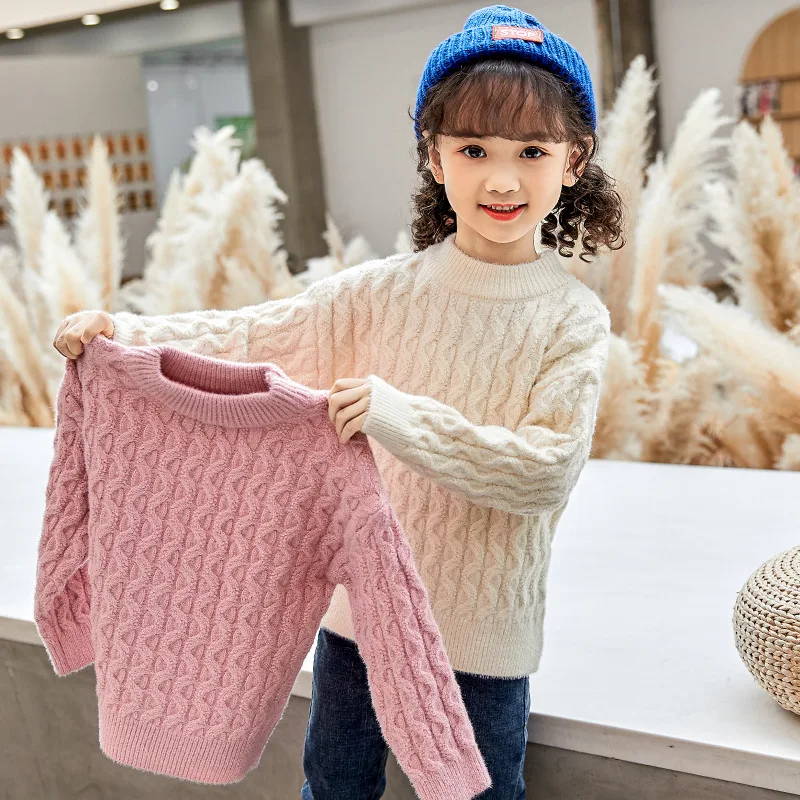 Kids Sweet Spring Sweaters Girls Autumn Solid Color Knit Pullovers Teen Crewneck Jumpers Child Top Toddler Clothes Boys Clothing
Kids Sweet Spring Sweaters Girls Autumn Solid Color Knit Pullovers Teen Crewneck Jumpers Child Top Toddler Clothes Boys Clothing