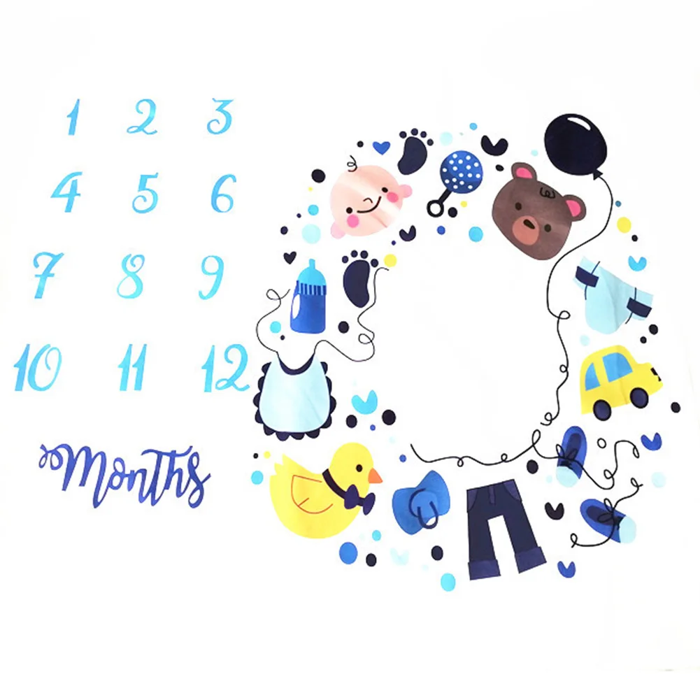 Newborn Cute Props Soft Fashion Polyester Photo Grops Cartoon Backdrop Cloth Monthly Milestone Calender Baby Photography Blanket
Newborn Cute Props Soft Fashion Polyester Photo Grops Cartoon Backdrop Cloth Monthly Milestone Calender Baby Photography Blanket