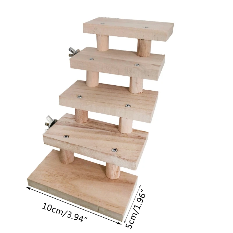 X7AB Natural Wooden 3/4/5/6/7/8 Layers Hamster Ladder Toys Pet Parrot Climbing Stairs
X7AB Natural Wooden 3/4/5/6/7/8 Layers Hamster Ladder Toys Pet Parrot Climbing Stairs