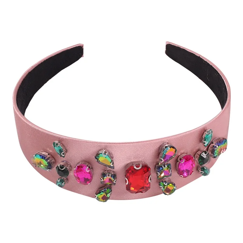 DUOJIAOYAN Eur-American High-grade Hair Hoop Exquisite Luxury Gem Girls Headband Color Drill Hair Band Fashion Hair Accessories
DUOJIAOYAN Eur-American High-grade Hair Hoop Exquisite Luxury Gem Girls Headband Color Drill Hair Band Fashion Hair Accessories