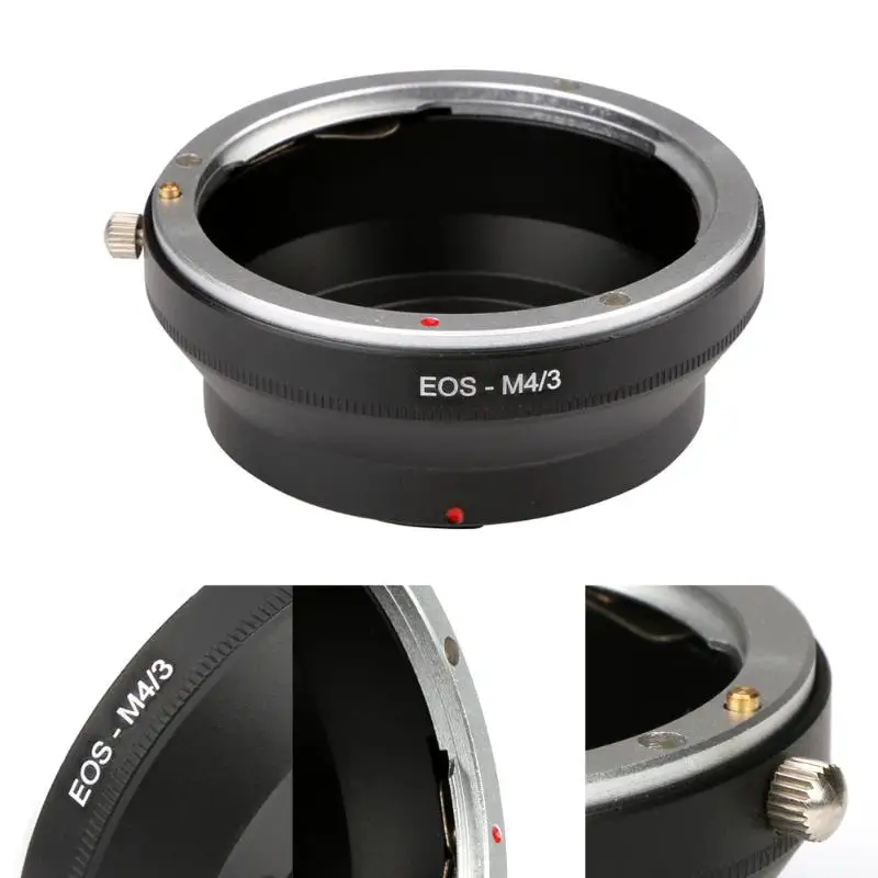 Camera Lens Adapter EOS-M4/3 for Canon EOS EF Mount Lens to Olympus Micro 4/3 Camera Lens Adapter Ring
Camera Lens Adapter EOS-M4/3 for Canon EOS EF Mount Lens to Olympus Micro 4/3 Camera Lens Adapter Ring