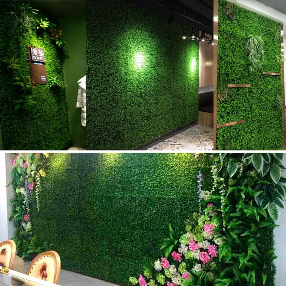 Plastic Green Lawn Wall Artificial Lawn Decorating Elegant DIY Craft Hotel Prop Festival Plant Wall Home Restaurant Ornament
Plastic Green Lawn Wall Artificial Lawn Decorating Elegant DIY Craft Hotel Prop Festival Plant Wall Home Restaurant Ornament