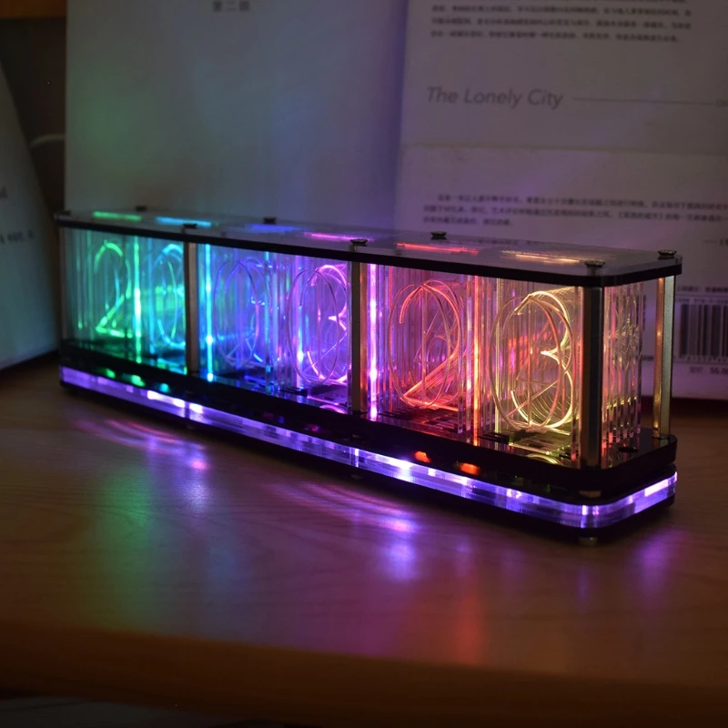 DIY Наборы RGB светодиодный Lmitate часы свечение трубки светодиодный музыкальный спектра Время трубка Ночной светильник полный Цвет RGB украшени...
DIY Наборы RGB светодиодный Lmitate часы свечение трубки светодиодный музыкальный спектра Время трубка Ночной светильник полный Цвет RGB украшени...