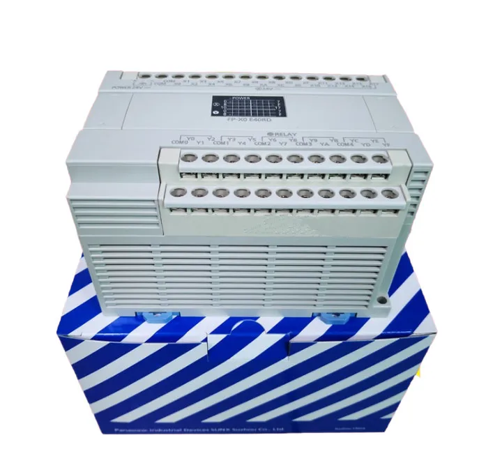 New Original AFPX0E40RD PLC 24VDC Input 24 Points Relay Output 16 Points FP-X0 Expansion Unit
New Original AFPX0E40RD PLC 24VDC Input 24 Points Relay Output 16 Points FP-X0 Expansion Unit