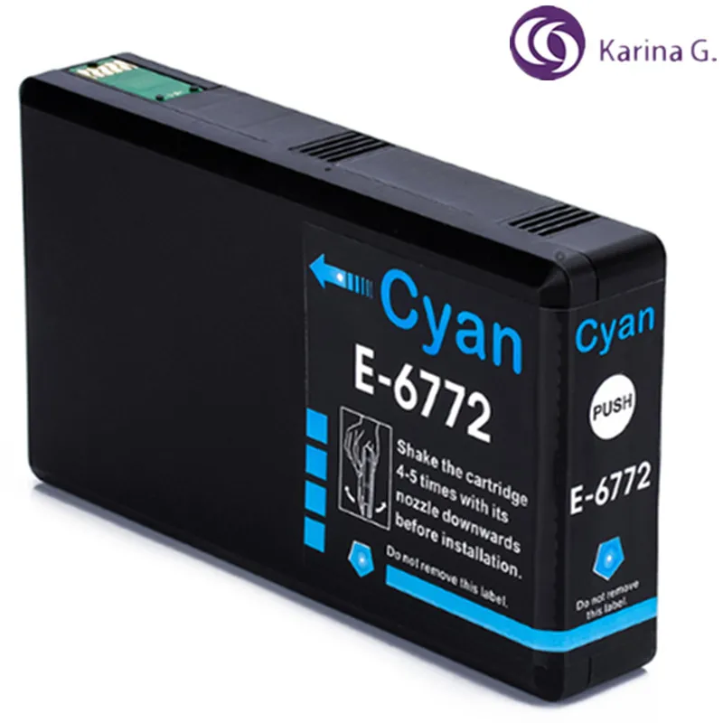 Compatible For Epson T6771 T6772 T6773 T6774 Ink Cartridge Compatible For WorkForce Pro WP-4011 WP-4091 WP-4511 WP-4521 WP-4592
Compatible For Epson T6771 T6772 T6773 T6774 Ink Cartridge Compatible For WorkForce Pro WP-4011 WP-4091 WP-4511 WP-4521 WP-4592