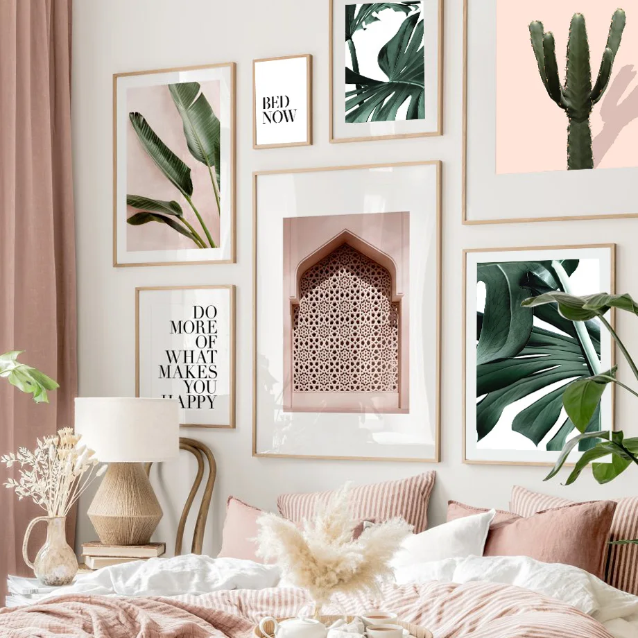Pink Wall Monstera Cactus Green Plants Quotes Wall Art Print Canvas Painting Nordic Poster Decoration Pictures For Living Room
Pink Wall Monstera Cactus Green Plants Quotes Wall Art Print Canvas Painting Nordic Poster Decoration Pictures For Living Room